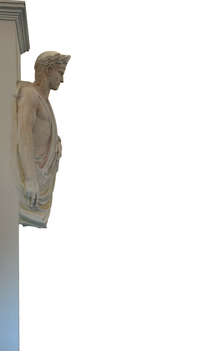 Sculpture ornament left